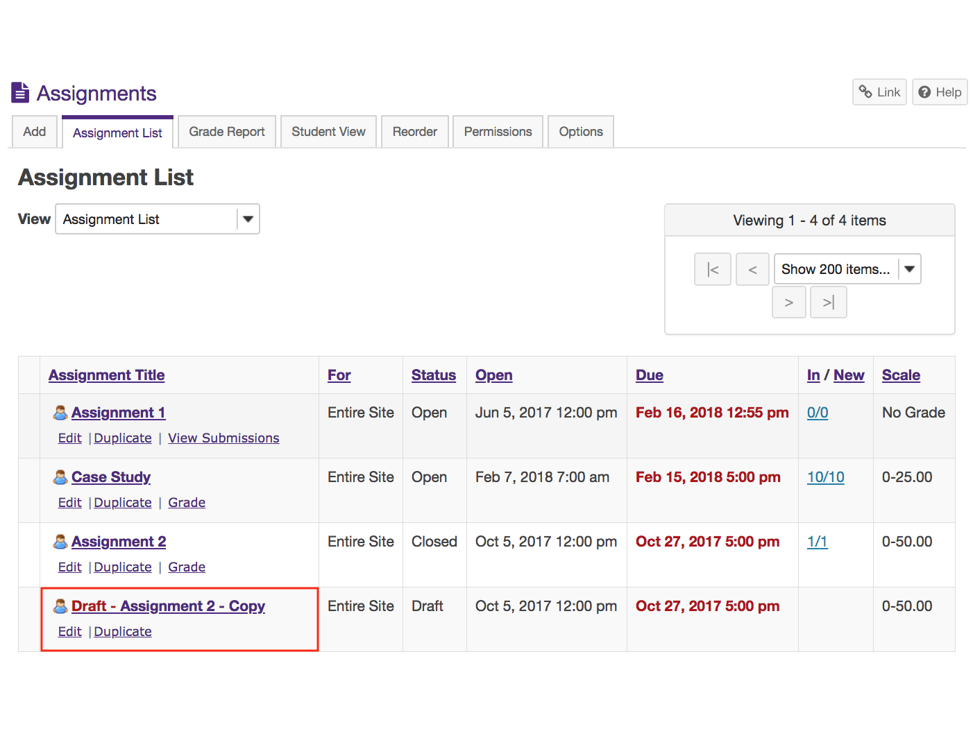 Add assignments - OWL Help - Western University