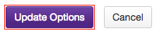 Click Update Options to save your settings.