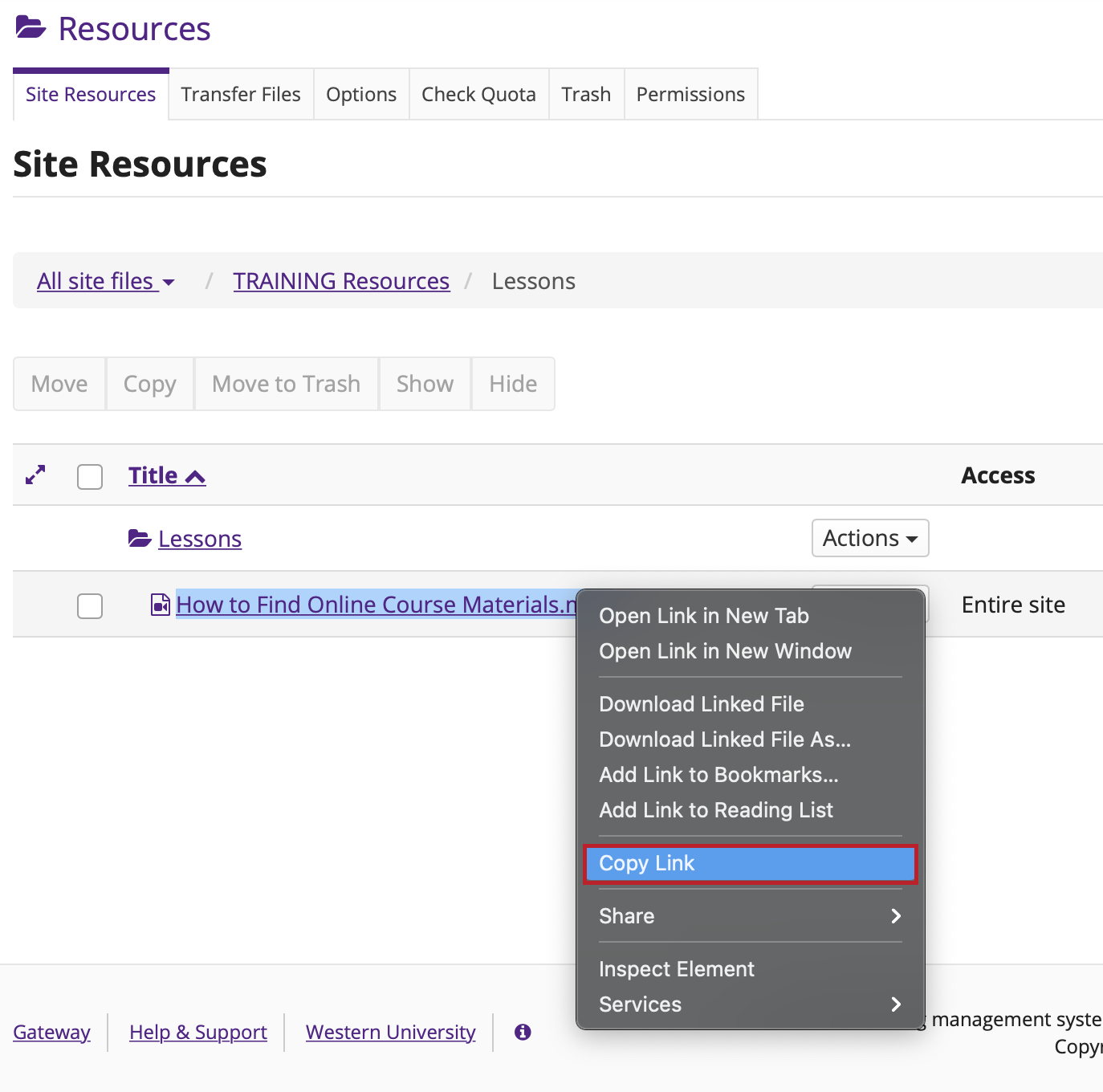Overview - OWL Help - Western University